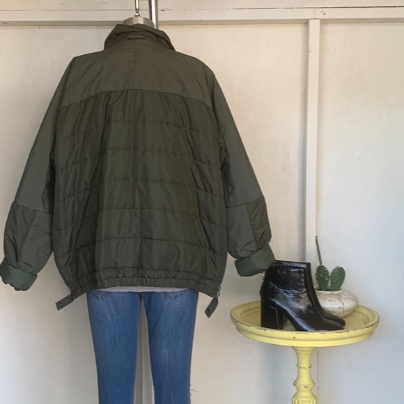 The Force Vintage Puffer Jacket Size Men's Large - Picture 3 of 3
